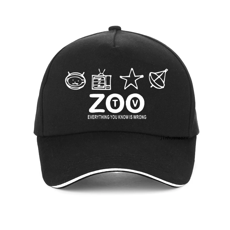 

new U2 design summer Men Baseball Cap fashion Zooropa album Woman Hip hop hat Casual outdoors Adjustable Snapback hats