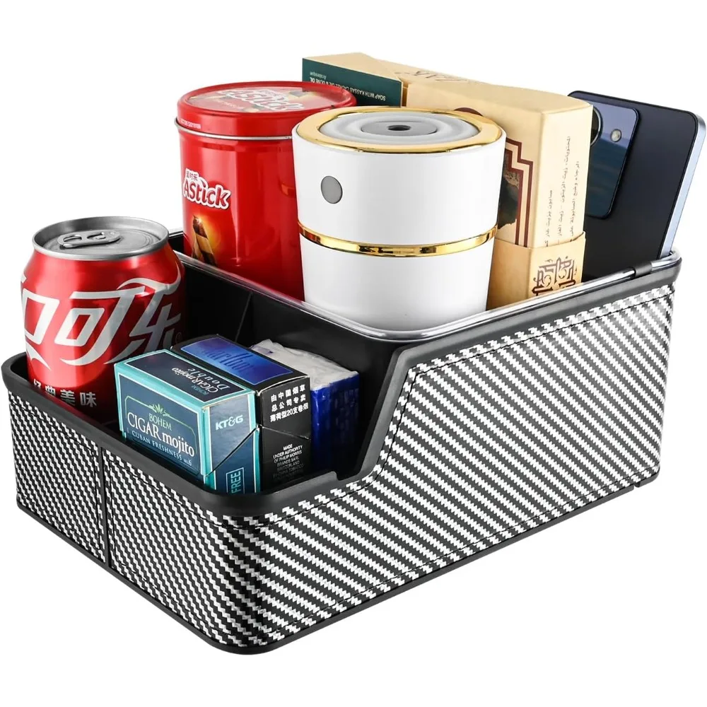 

car seat organizer with cup holders,car armrest extra storage box truck floor hump organizer, between seat organizer tray with p
