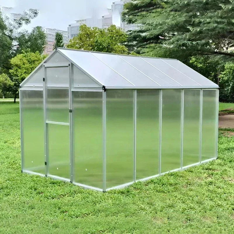 Polycarbonate Greenhouse Garden Greenhouses Insects Breeding Rearing House Outdoor Steel Frame Aluminium Frame Greenhouse