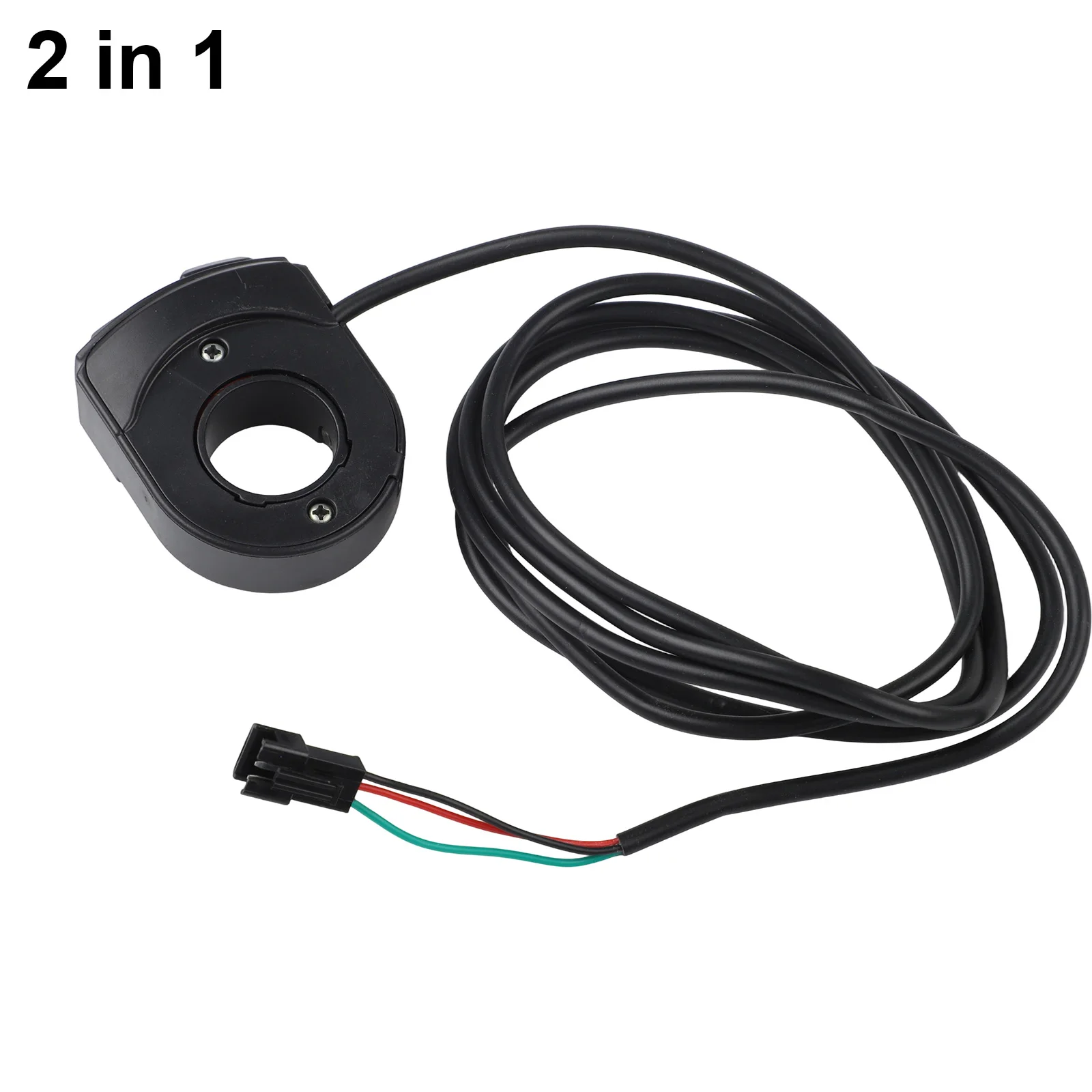 

24V 36V 48V Compatible Scooter Handlebar Switch Head Light Switch Power Outlet Switch For Head Light For Electric Throttle