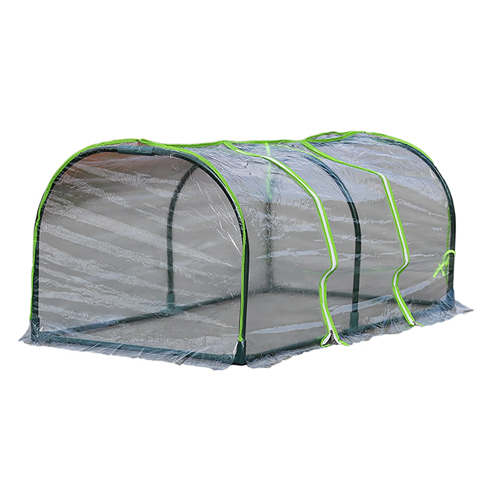 

Plant Growth Shed Greenhouse Sunshade Greenhouses Reinforced High-quality PVC Material With Iron Stand Flowers Gardening Tools