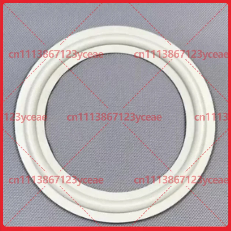 2pcs For 7 Inch Loudspeaker Rebuild Project Grey‑White Rubber Surround Edge OD174mm ID125mm Woofer Repair Ring
