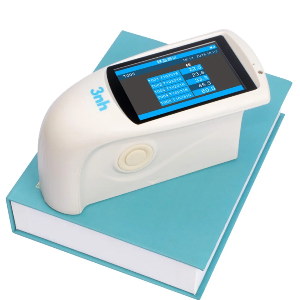 3nh HG60 Single-Angle Gloss Meter High Precision Measurement Instrument for Surface Finish Analysis