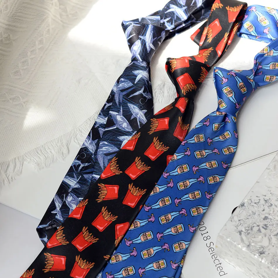 カジュアルで楽しいネクタイ 高級手結びネクタイ 多用途 JK 制服シャツ 女性と男性向け トレンディな文学的韓国スタイル