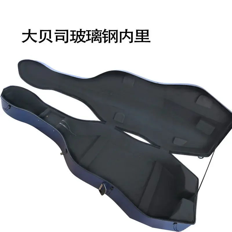Double bass case, big bass box, piano bag, backpack, piano bag.
