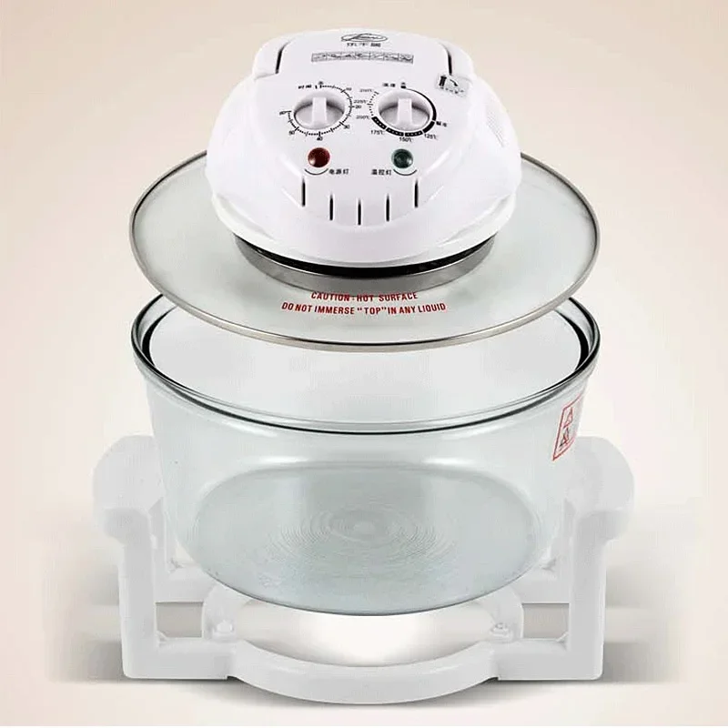 Friggitrice elettrica per pollo domestico Friggitrice elettrica Friggitrice elettrica a convezione senza fumo multifunzionale intelligente