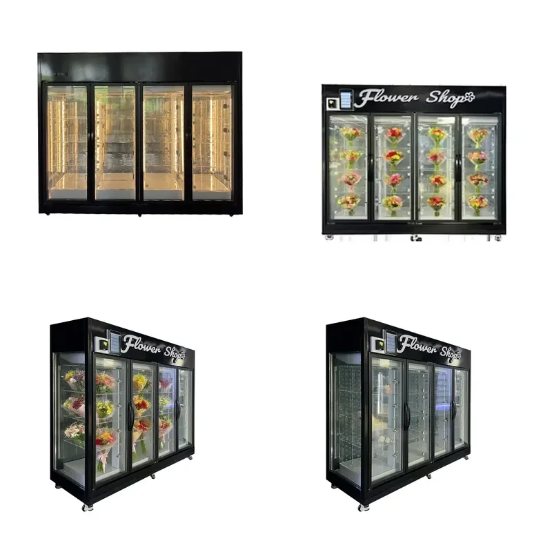 for Weimi New Design 24 Hours Self Service Floral Bouquet Vending Machine Elegant Full Transparent for Flower Vending