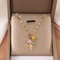 Stainless Steel Balloon Pendant Necklace Suitable For Daily Wear Holidays Birthdays Is The Nice Gift For Family And Friends