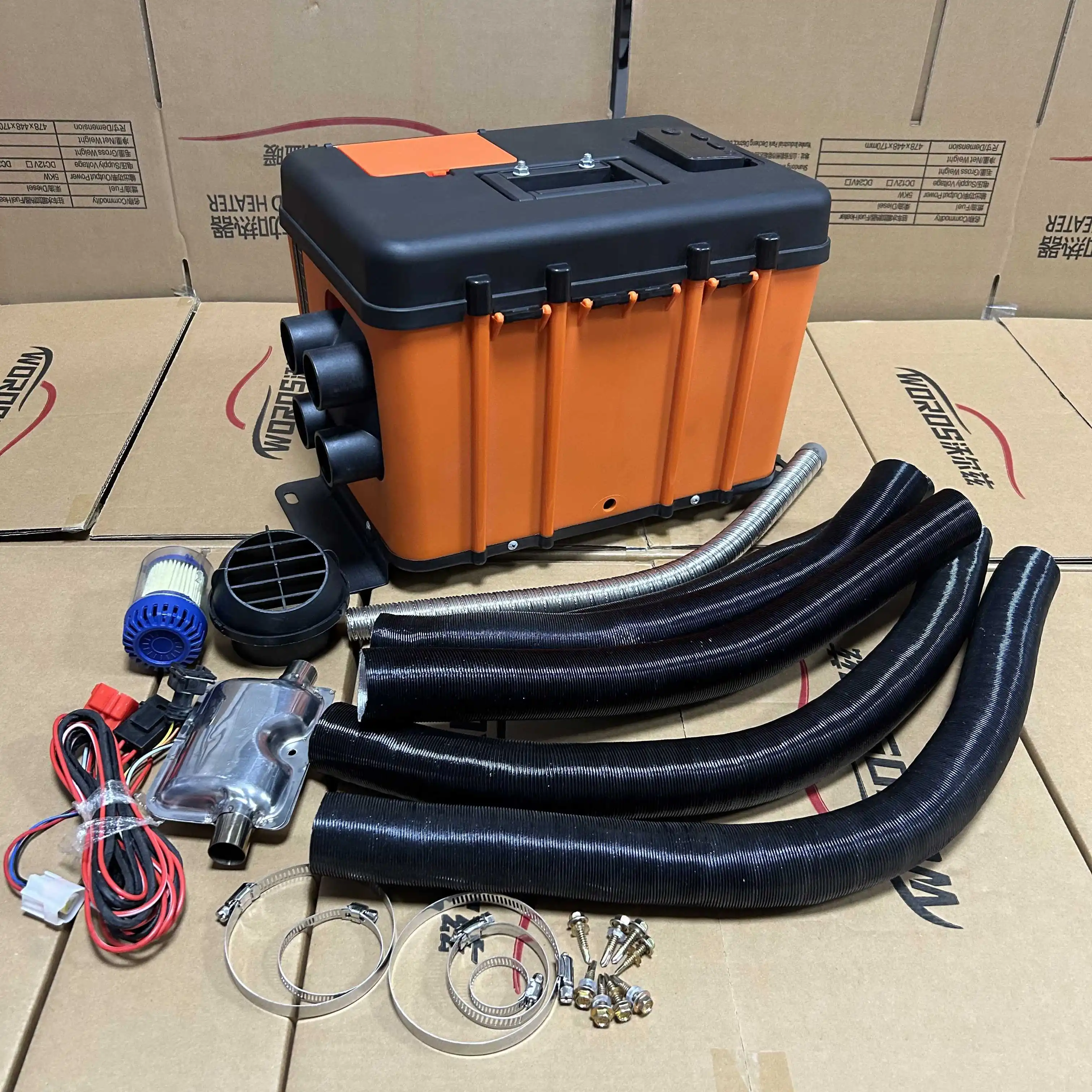 

Портативный дизельный обогреватель — стояночный обогреватель 12 В/24 В/220 В для автофургонов, грузовиков и лодок, многонапряженный