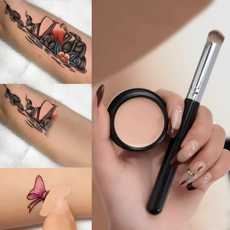 Hydraterende oogverhelderende concealer en contourcrème - volledige dekking, langdurige, corrigerende oogconcealer voor een perfecte look make-up