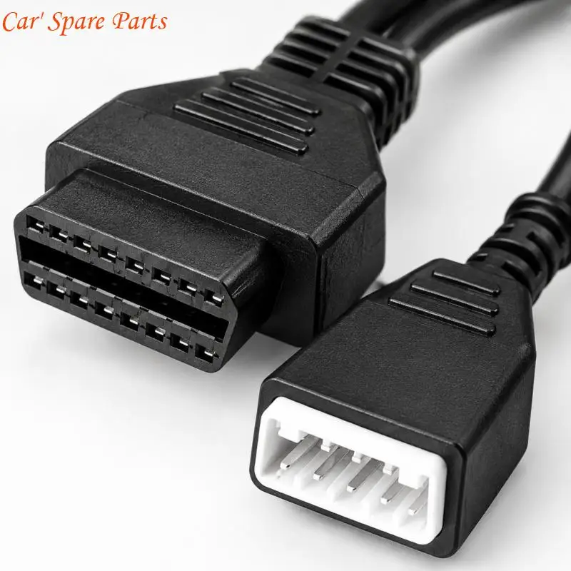 Y4UA OBD Y Cable for Sylphy B18, 16+32-Pin Diagnostic Cord with 2 Outputs and Direct Vehicle Port Installation Requiring No