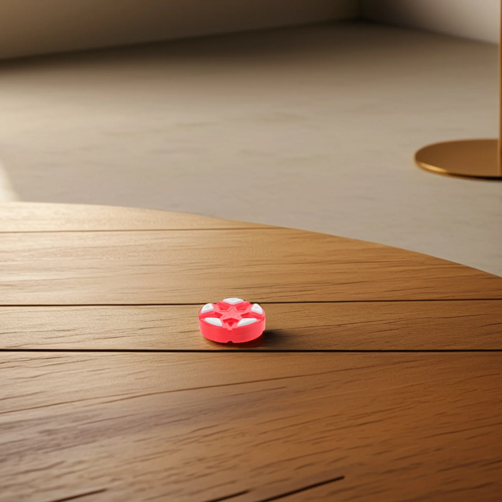 

Ice Hockey Training Puck Red Multi Functional For Roller Street Driveway Indoor Outdoor Practice Enhanced Grip Passing