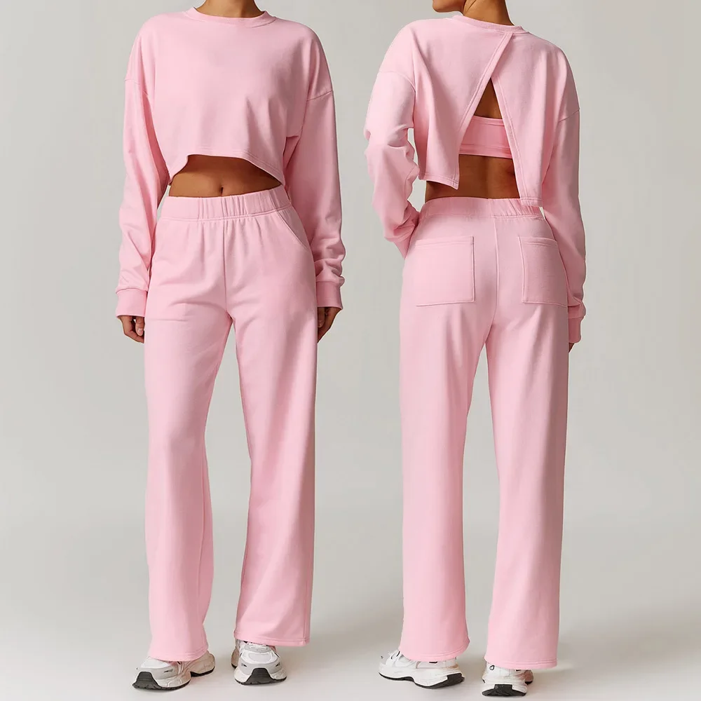 winter-sports-set-wide-leg-sweatpants-pullover-yoga-set-women-long-sleeve-crop-top-workout-gym-clothing-fitness-suit-sportswear