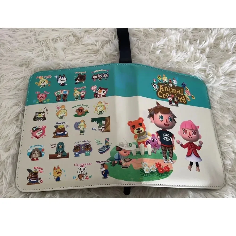 520 Card Position Holder Storage 26 Pages Amiibo Card Collection Files Animal Crossing Zleda Game Exquisite Card Book