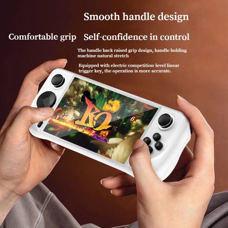 New E6 Handheld Game Console 5-Inch Ips Full Screen 60hz High Refresh Rate Electronic Sports Game Console Arcade Console Psp