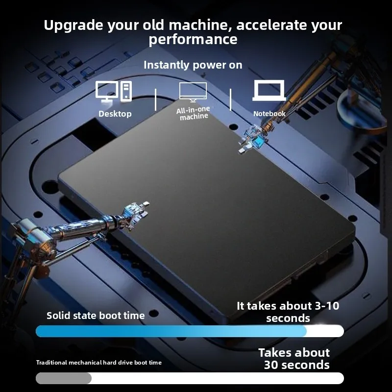 2.5 inch solid state drive sata3.0 interface notebook desktop universal 4TB large capacity ssd