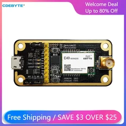 CMT2300A 868/915MHz Wireless Module Test Board CDEBYTE E49-900MBL-01 Pre-soldered E49-900M20S USB Interface Testing Kit Easy Use