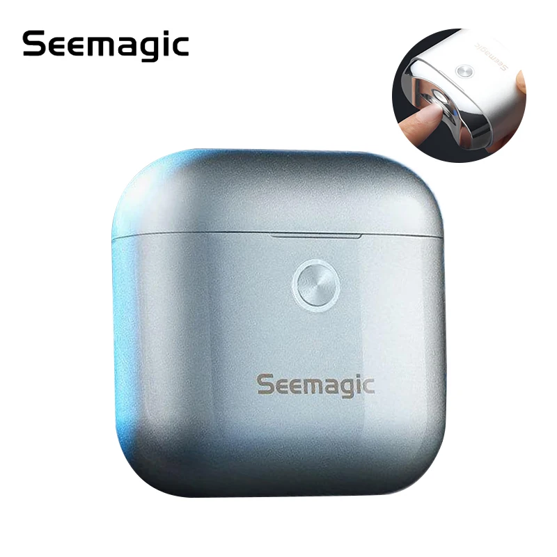 

Электрическая машинка для стрижки ногтей Seemagic из сплава, автоматические электрические кусачки для ногтей, триммер для ногтей, подарок для пожилых людей, студентов, детей