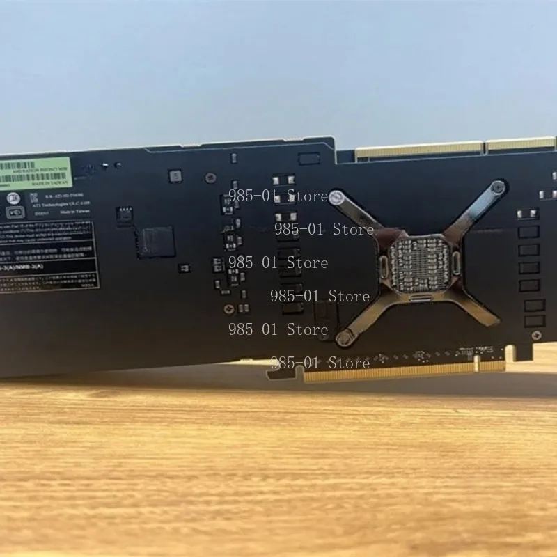 Used MI50 32G GPU Built-in Turbine Fan Video Output Working Heat Dissipation