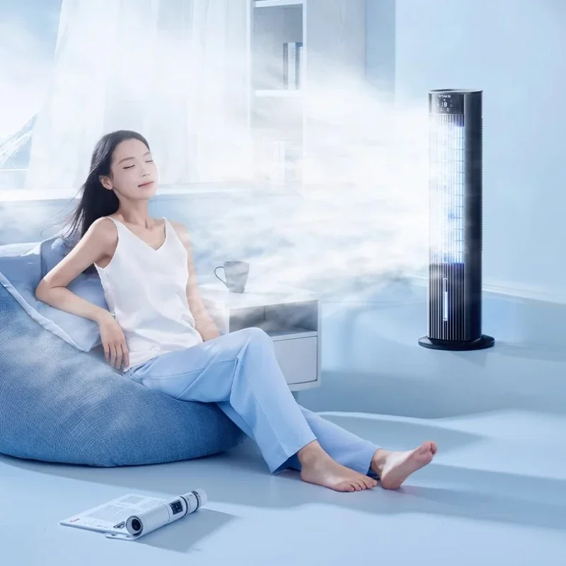 مروحة تبريد باردة، مروحة كهربائية منزلية، مكيف هواء صامت على الأرض، غرفة نوم متنقلة، مبرد هواء صغير
