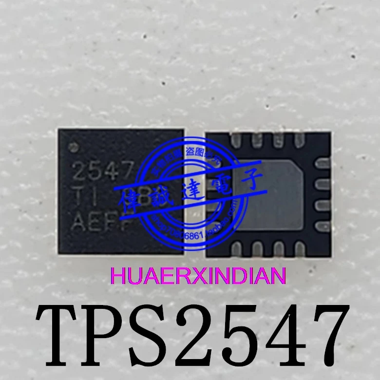 

Новый оригинальный TPS2547RTER TPS2547 печать 2547 WQFN16