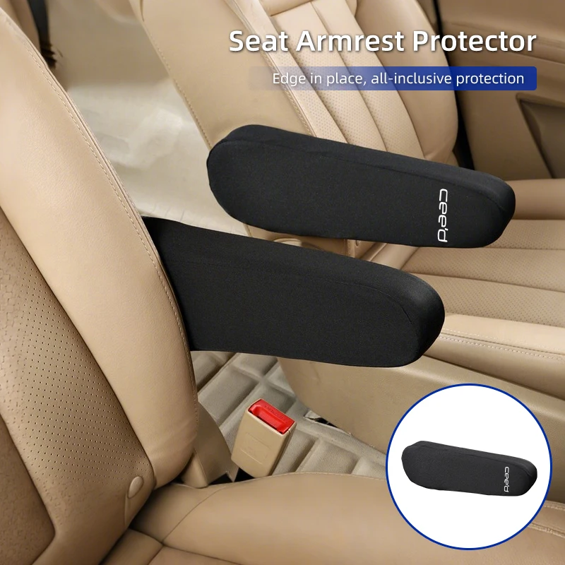 

Car Seat Armrest Protector Auto Universal Decorative Interior Accessories For KIA K5 Rio Optima Sportage Ceed Soul Picanto