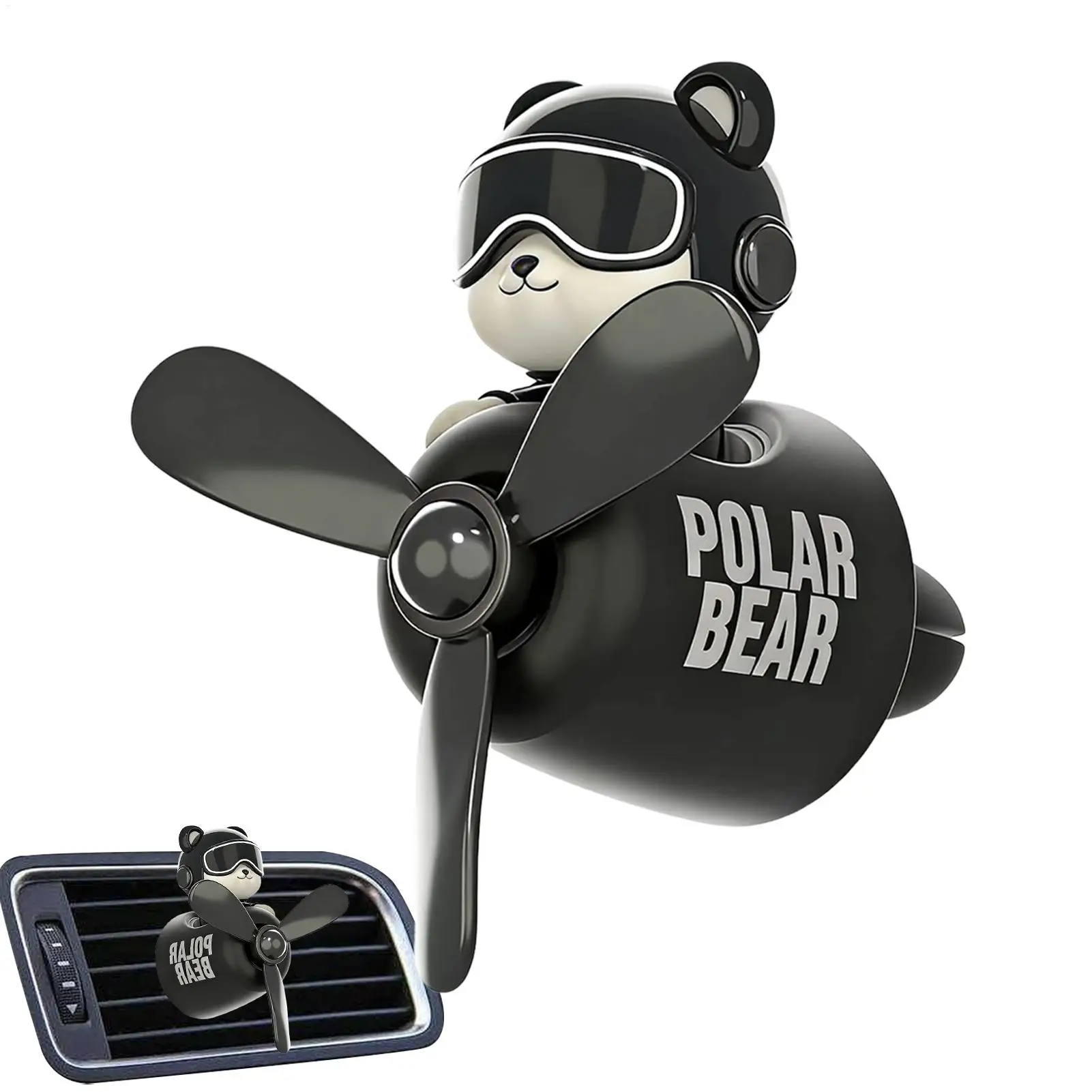 Airplane Car Vent Air Freshener Vehicle Aromatherapy Automotive Scent Diffuser for Drivers Detailers Modifiers Restorers