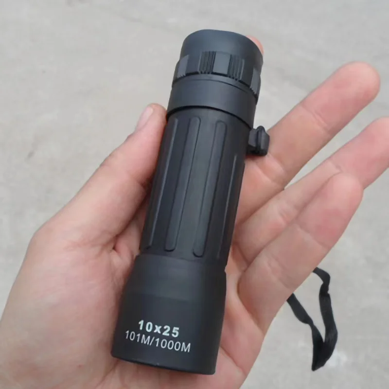 10X25 Monocular Telescope High Magnification High-definition Outdoor Portable Low-light Night Vision High-definition Wide-angle