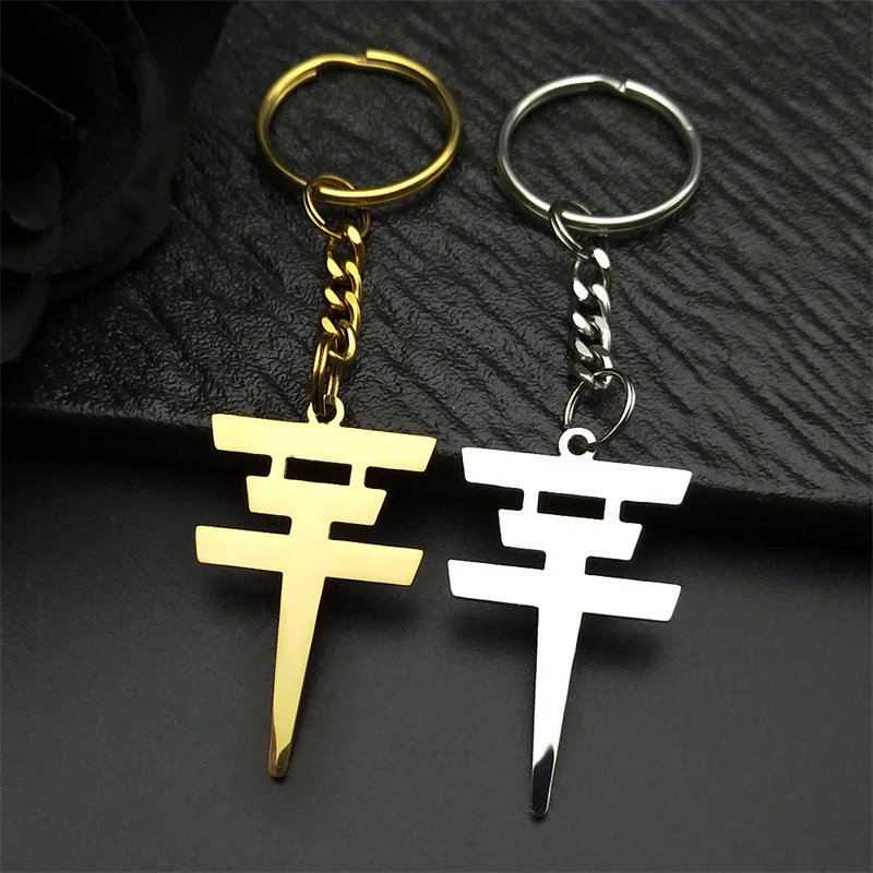 Nuevos llaveros de acero inoxidable de moda para hoteles de Tokio, colgantes de hotel de Tokio, llaveros con logo Bill Collets, accesorios para m