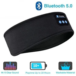 Bluetooth Sleeping Headphone Eye Mask Sleep Headphones Music Sport Bluetooth Headband Soft Elastic Comfortable Wireless Earphone