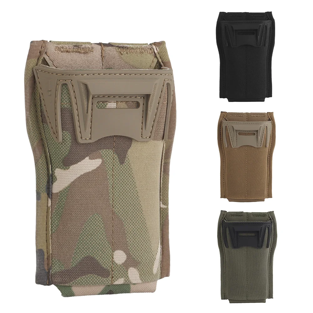 K-Type 5.56 AR M4 Magazine Pouch Quick Release Magazine Pouch Compatible with Molle Belt Vest Airgun Hunting Magazine