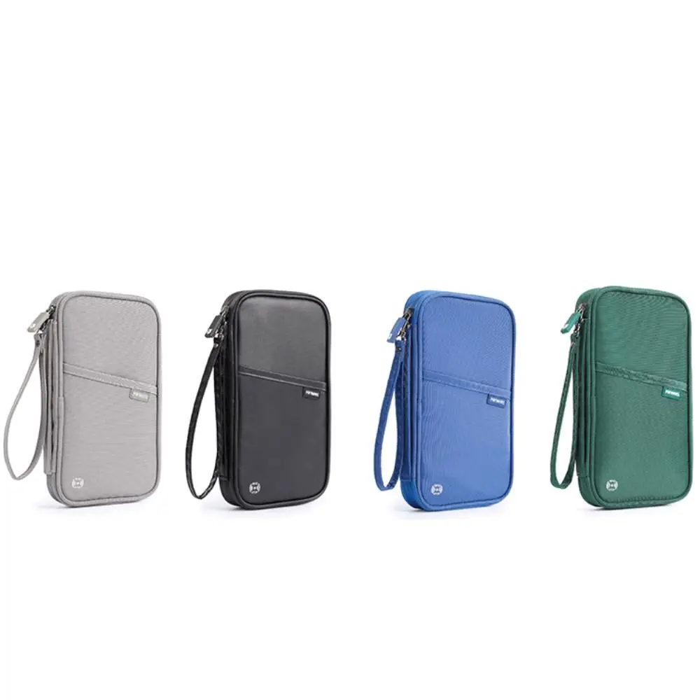 Card Holder Nylon Passport Bag Purse Airplane Check-in Certificate Storage Bag Passport Cover Card Case Storage Card Bag