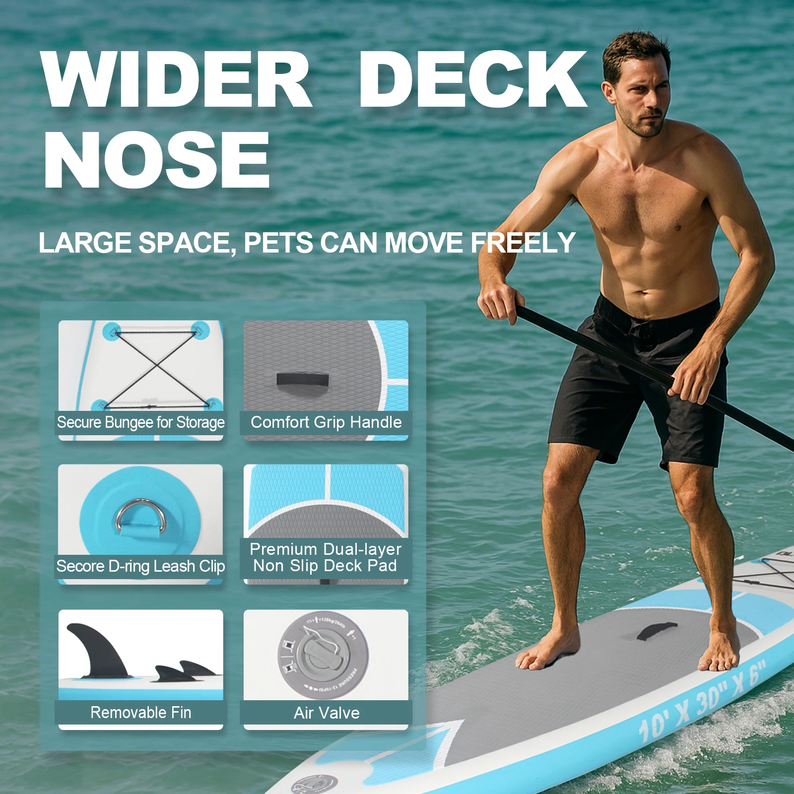 Thumbnail 3 - #28 Trending Inflatable Paddleboards Right Now