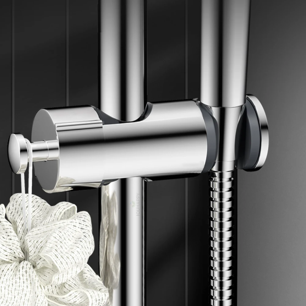 

360° Rotation Adjustable Shower Bracket Thickened Sprayer Fixed Base New Upgraded Shower Head Holder Bathroom Accessories