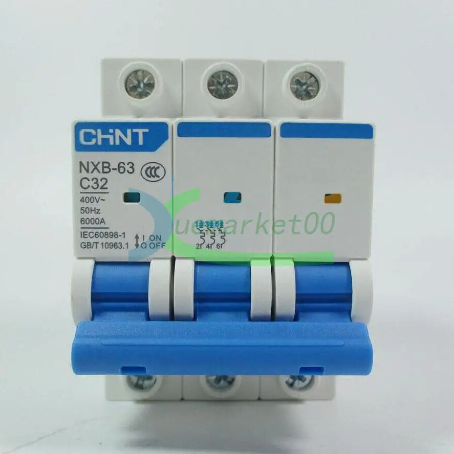 

ONE NEW CHNT Circuit Breaker NXB-63 C32 3P 32A