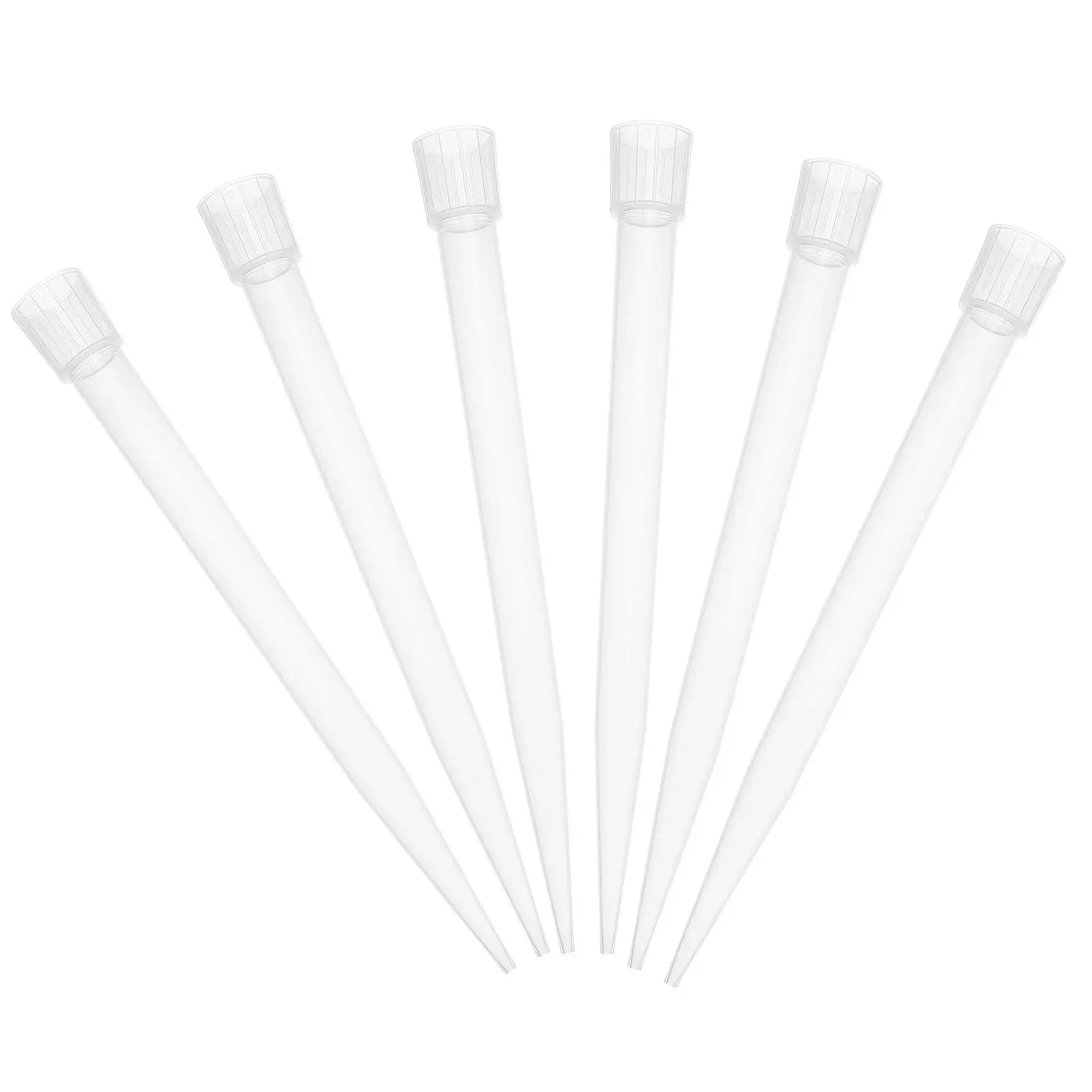 

300Pcs Pipette Tips 5ml Transparent PP Material High Precision Laboratory Analysis Pipette Tips Pipettor Nozzle Tip