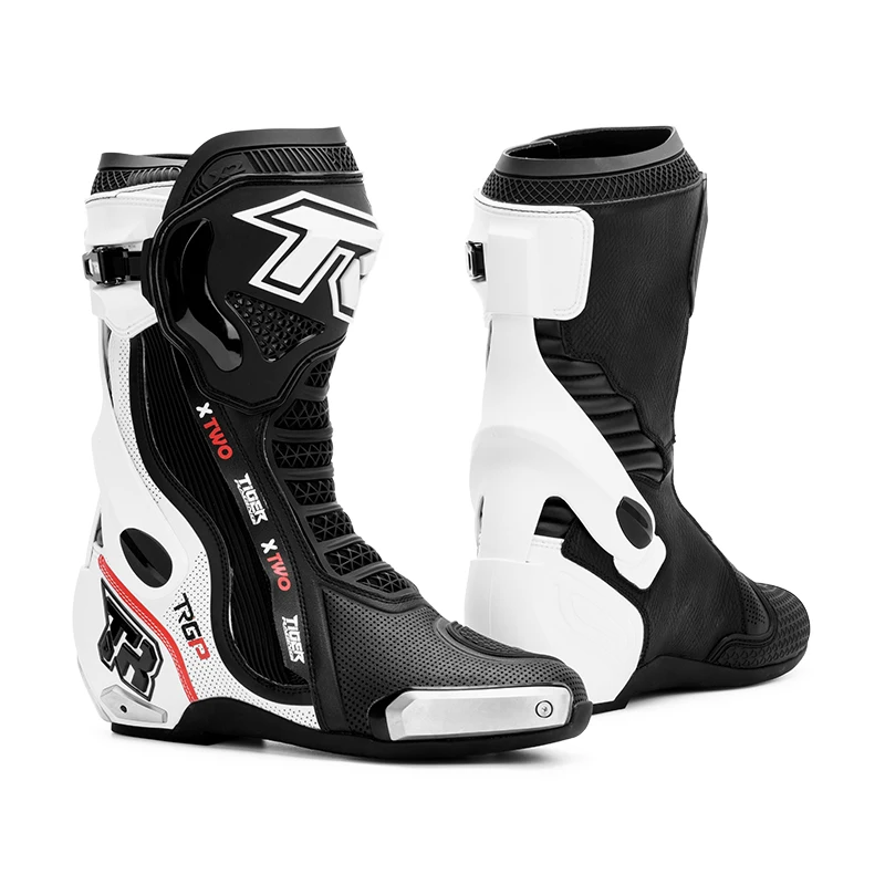 Tiger X2 Motocross Boots Racing Boots Safe Riding Waterproof Anti Fall Wear-resistant Motorcycle Boots Equipment Rally Shoes