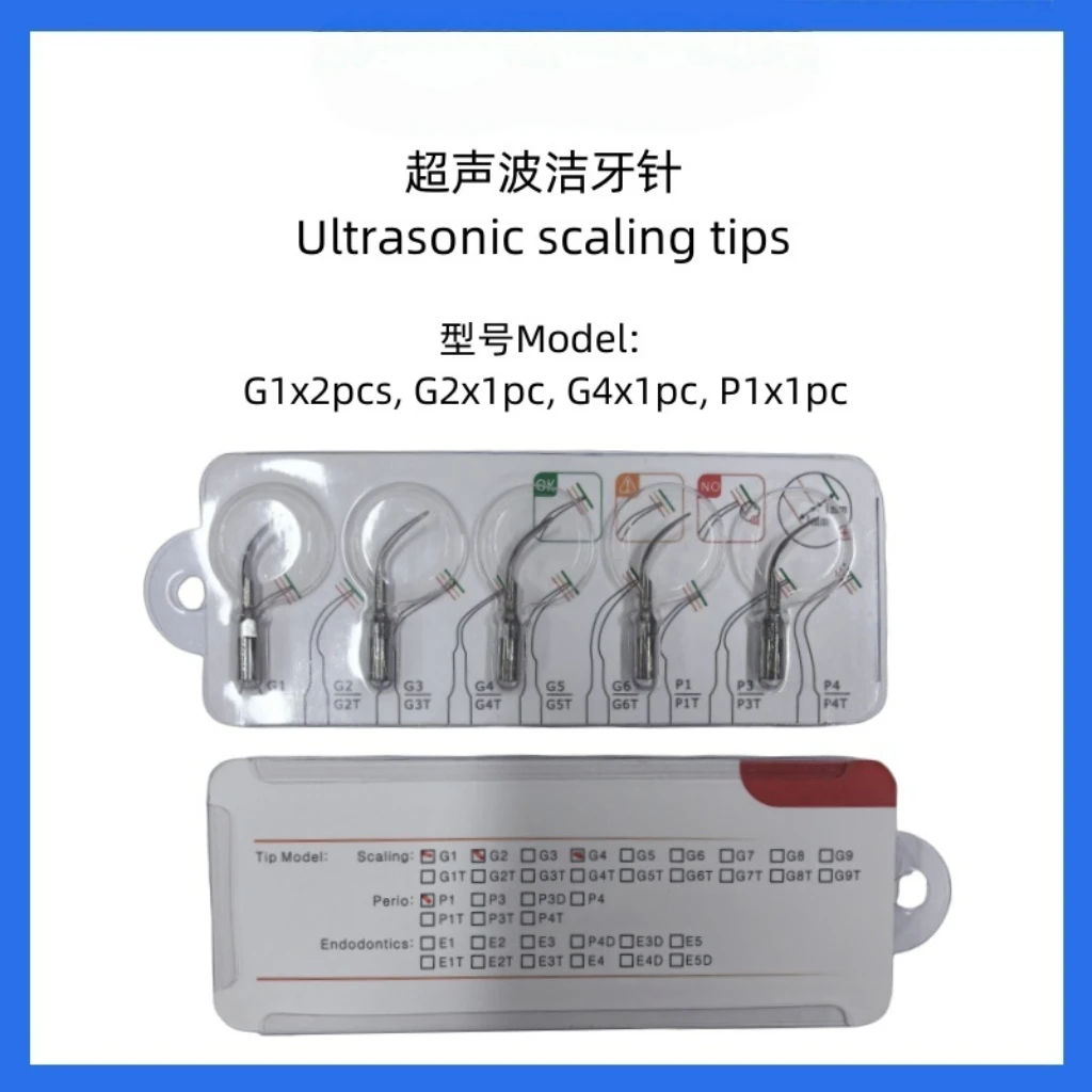5pcs/lot NEW Dental Ultrasonic Scaler Scaling Periodontics Endodontics Endo Perio Scaling Tips For EMS & WOODPECKER Hot