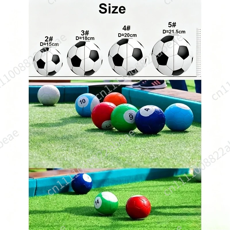 16 balls Gaint Snookball 2# 3# 4# 5 Snook Ball Snooker Street Soccer Ball Game Huge Billiards Pool Football Sport Toy Poolball