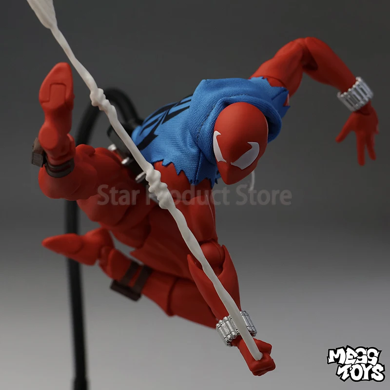 

Genuine Mess Toys Superior New Spiderman Figure Superior Spider Man Action Figure CT Toys Figurine Statue Model Toys Gifts