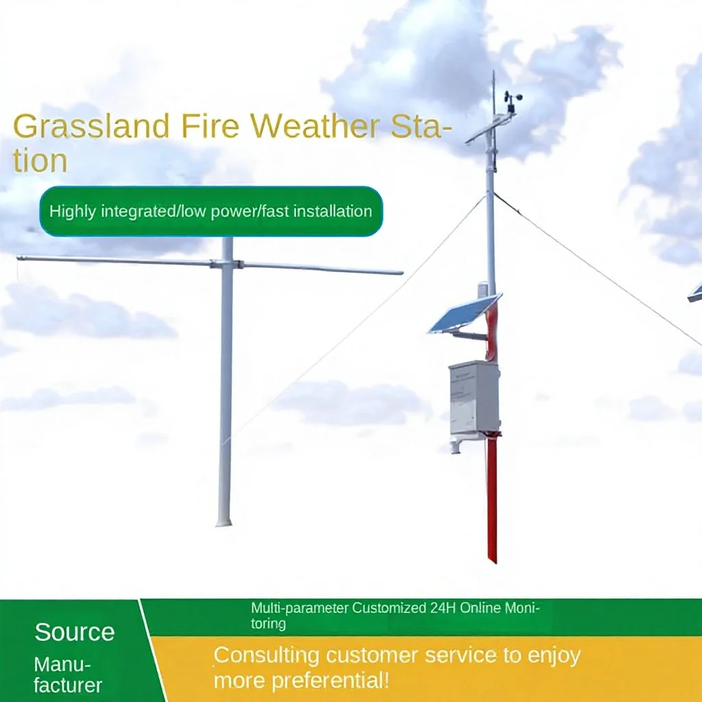 Grassland Fire Risk Rating Weather Station LAWS009 Veinasa Brand Factory Outlet with Customized Support Available