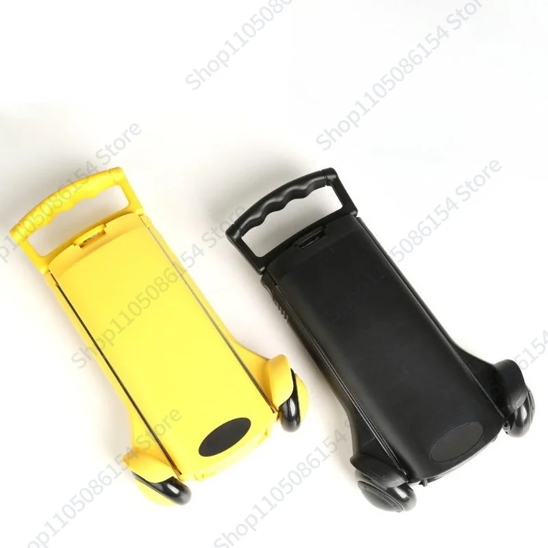 Aluminum alloy trolley, portable, folding luggage cart, trailer, shopping cart, trolley, small trailer to pull goods