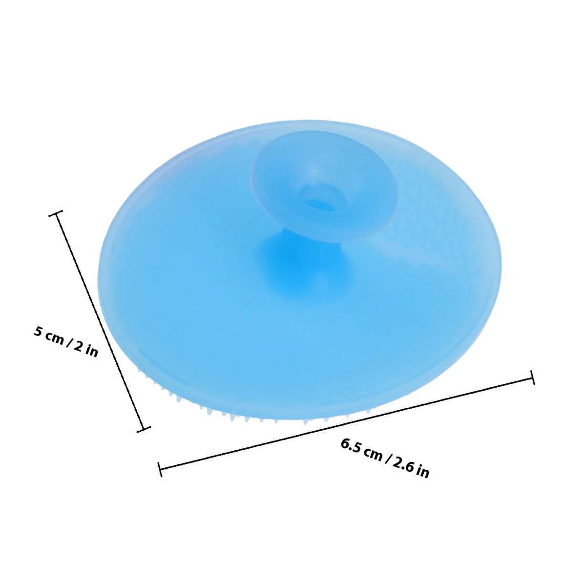 แปรงทำความสะอาดผิวหน้าซิลิโคนระดับท็อป 2 ชิ้น ด้ามจับกันลื่น ออกแบบสำหรับผิวบอบบาง สีฟ้าชมพู