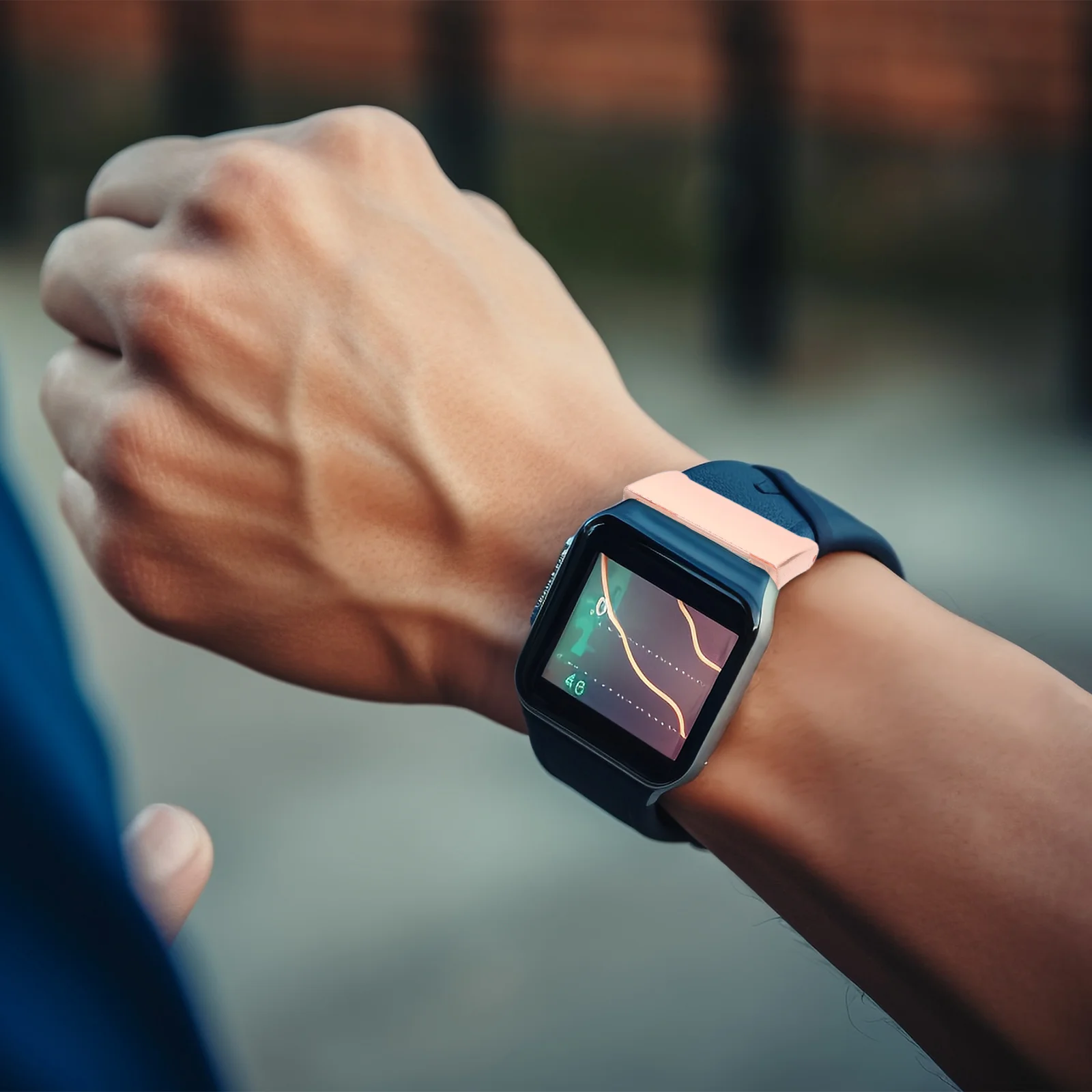 

2Pcs Watchband Connectors Precise Compatibility Durable Material for Daily Wear and Sports Activities Band Connector