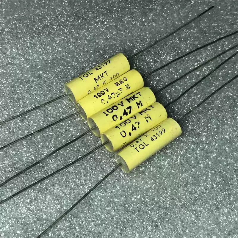 10-100pcs New French TGL antique MKT 0.47UF 100V coupled audio infinite capacitor