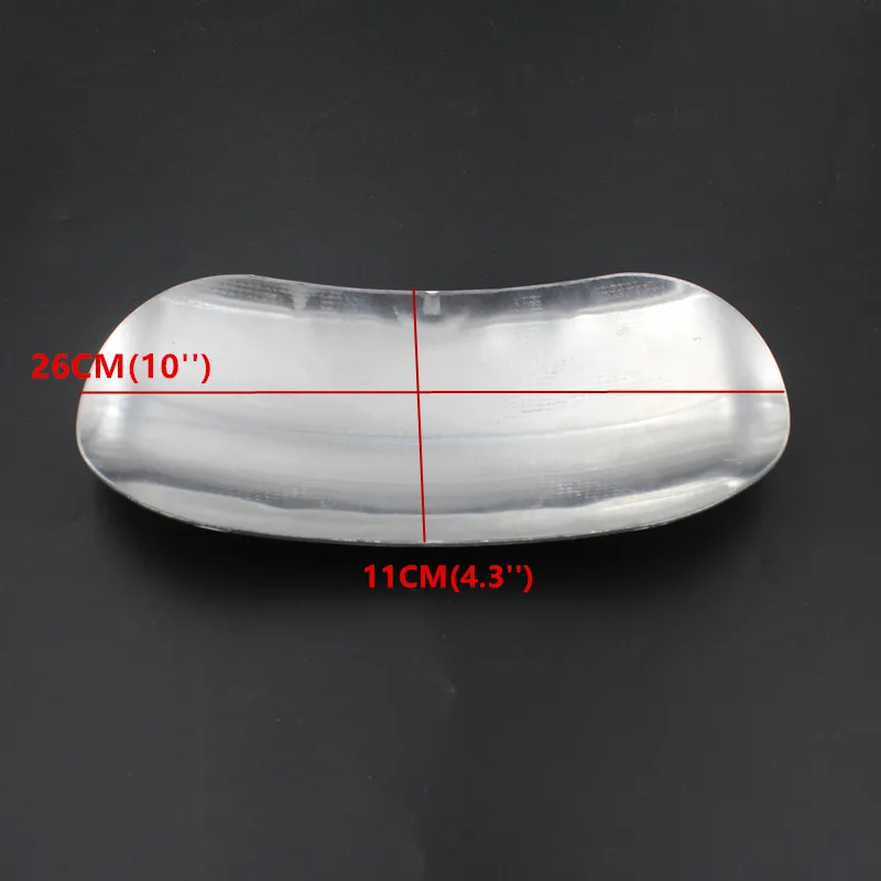 Custom Universal Unpainted Silver Front Short Fender Mudguard Motorcycle For Honda Yamaha Suzuki Kawasaki Dirt bike Scooter