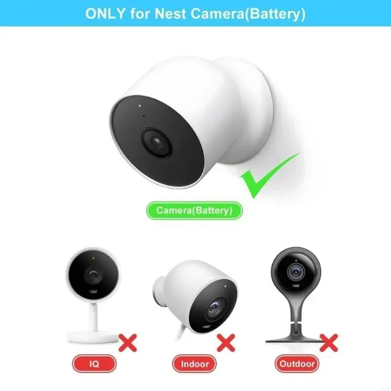 

Practical Weatherproof Power Charging Cable for NEST Cams Camera Models Indoor and Outdoor Use 5.2m/7.6m/10m Length