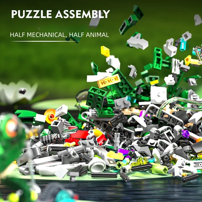 Mechanical Frog Building Set — image 3