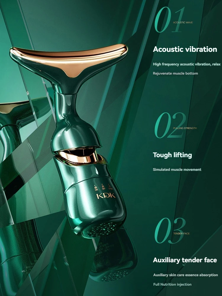 متعدد الوظائف مدلك الوجه الاهتزاز تدليك الوجه مقدمة جهاز شد الوجه ثبات المضادة للتجاعيد أداة العناية بالبشرة #2