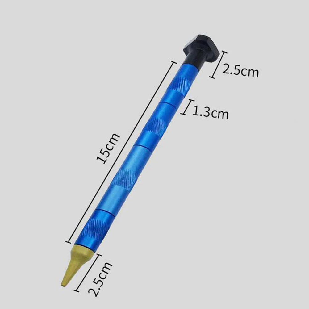 Car Paintless Dent Repair Tools Aluminum Alloy Knock Down Tool Tap Pen Adjustable Length Metal Surface Body Dent Removal Tools